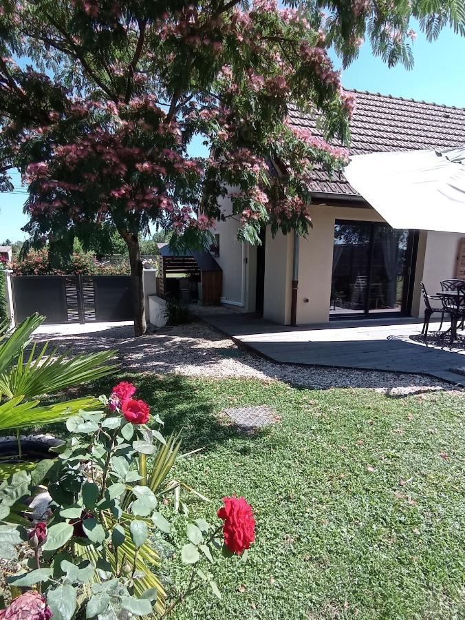 Gîte L'Albizia 3 épis Saint-Maurice-en-Riviere Exterior foto