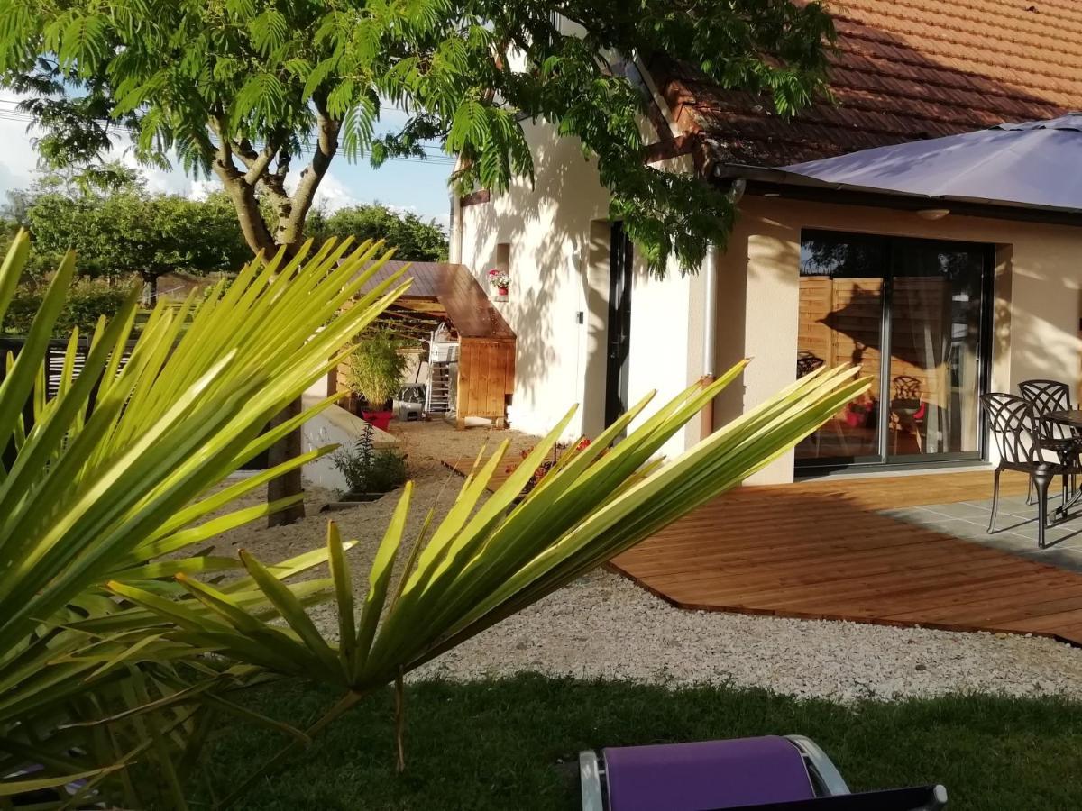 Gîte L'Albizia 3 épis Saint-Maurice-en-Riviere Exterior foto